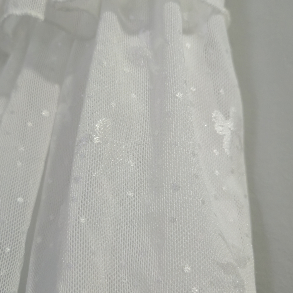 Chic White Ruffled Mini Skirt - Picture 3 of 6